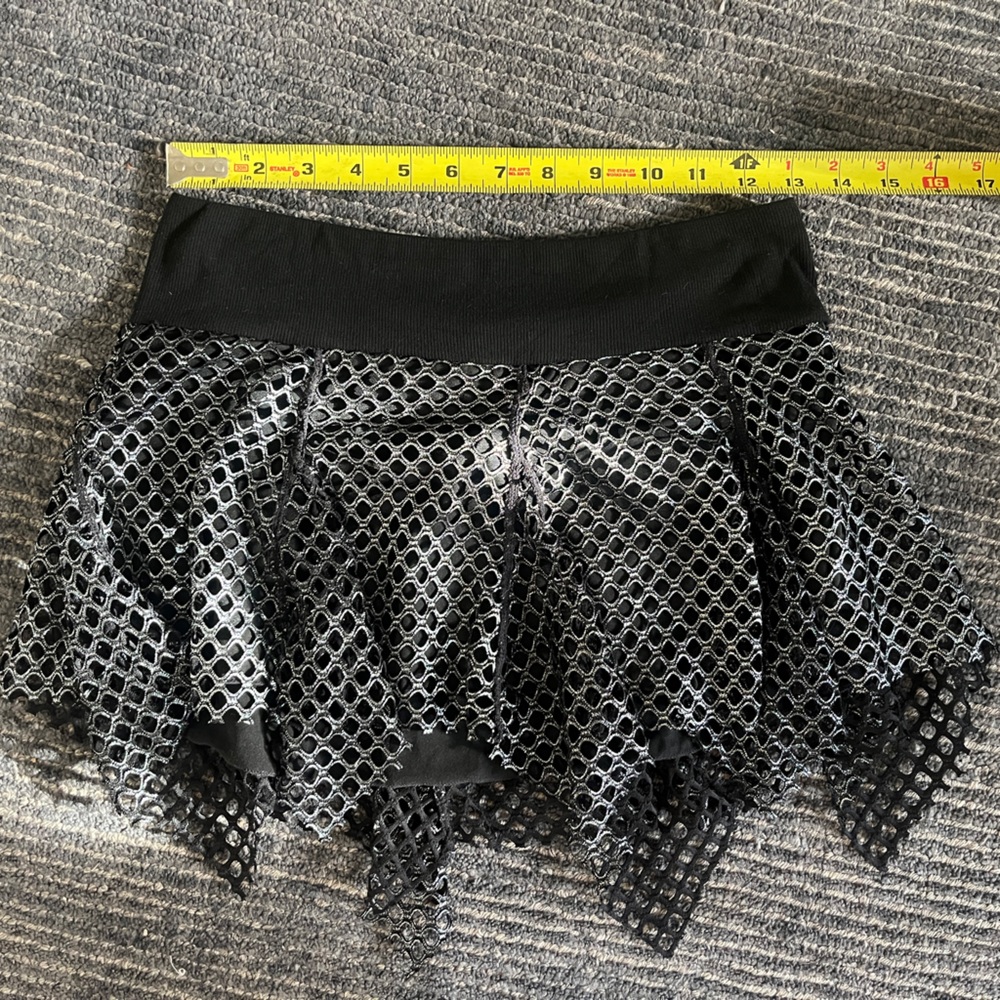 Metallic Rave Skirt Mesh - Picture 5 of 6